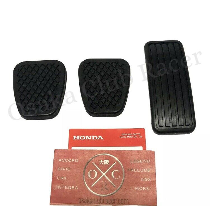 New 91-05 Genuine OEM Acura NSX Pedal Pad Covers NA1 NA2 USDM LHD 97 5MT 6MT