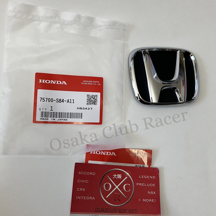 Genuine OEM 2001-02 Honda Accord Front Emblem Grille Badge H Logo Coupe Sedan CG