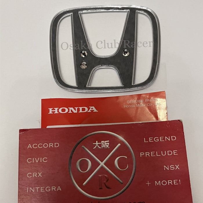 New OEM Honda Civic Hatchback Rear Emblem H Badge JDM USDM 02-05 EP3 Si 01