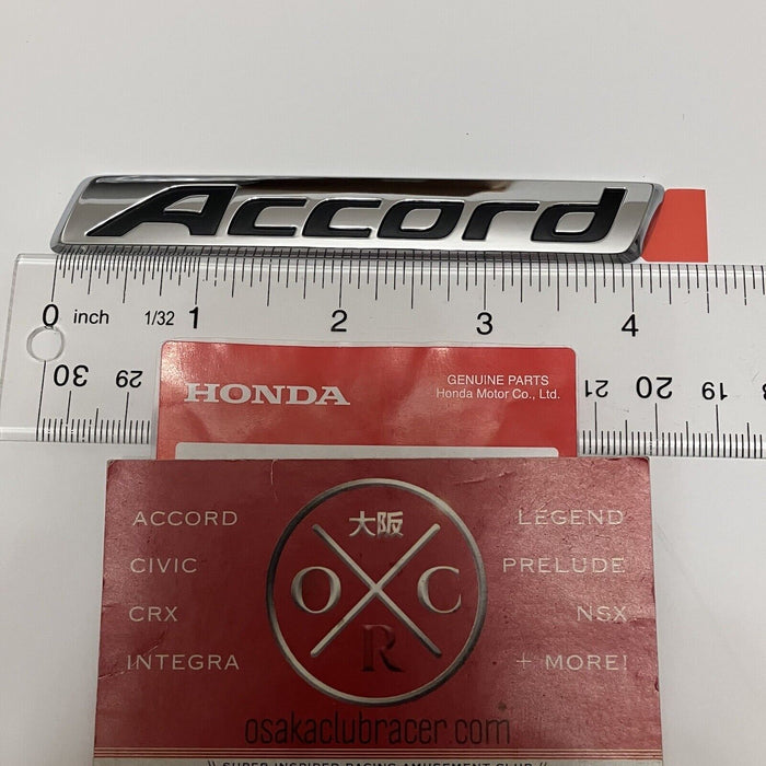 Genuine OEM 10-11 Honda Accord Crosstour Rear Emblem Badge 2010 75732-TP6-A01 OE