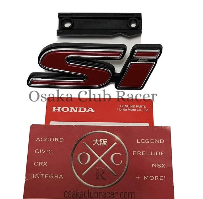 New OEM 09-11 Honda Civic Si SEDAN Front Grille Emblem Badge FA5 75732-SVJ-A01