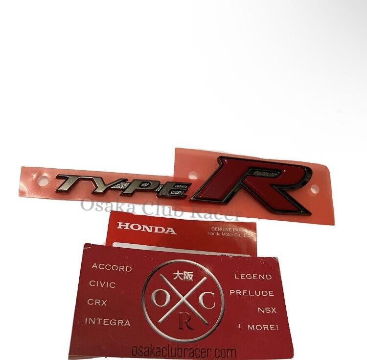 Type R Fl5 Sticker New GENUINE OEM FL5 Honda Civic Type R Front Grille Emblem Badge Logo ...