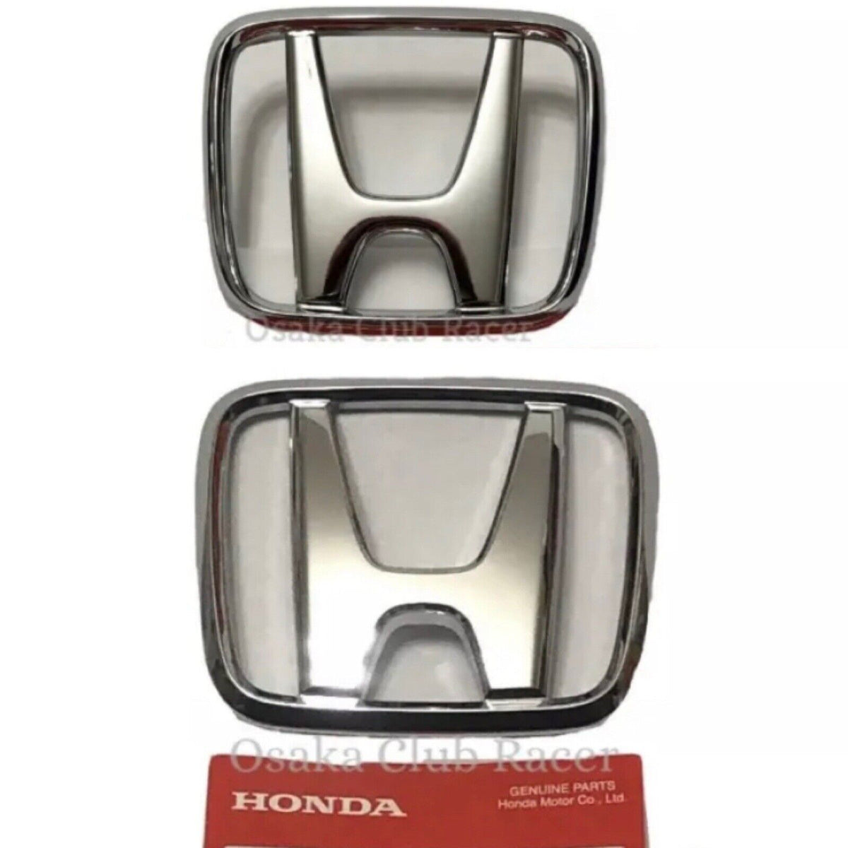New OEM 97-01 Honda Prelude Front & Rear Emblem Set Badges Genuine