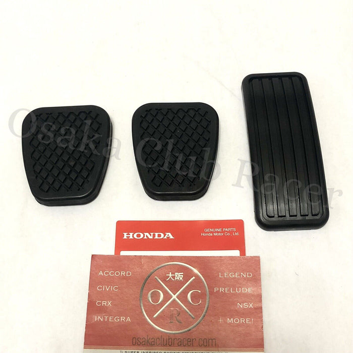 New 91-05 Genuine OEM Acura NSX Pedal Pad Covers NA1 NA2 USDM LHD 97 5MT 6MT