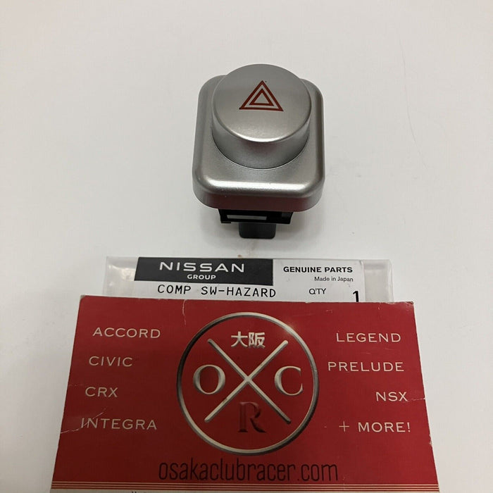 New GENUINE OEM 2009-2020 Nissan 370Z Hazard Switch Button 25290-1EA0C Silver 35