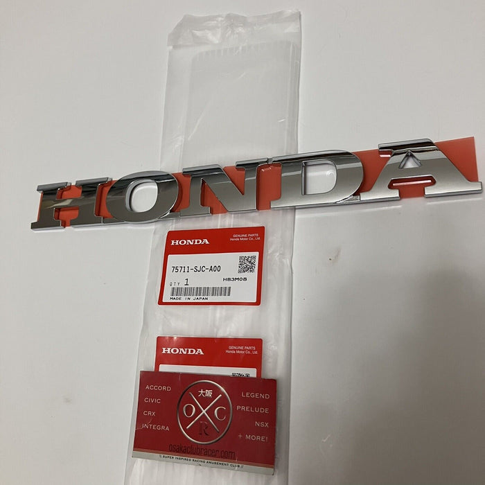 New Genuine OEM 06-14 Honda Ridgeline Rear HONDA Emblem Tailgate Badge 08 09 11