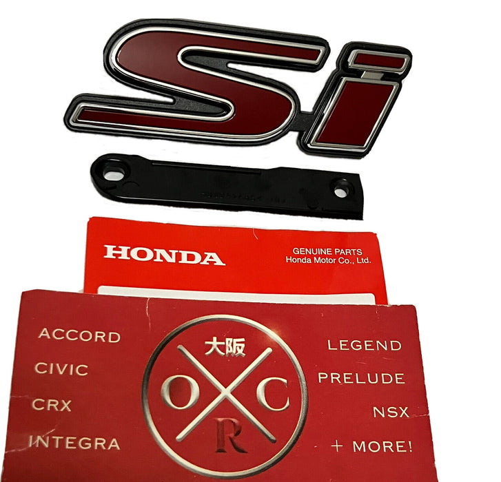 New OEM 2012 Honda Civic Si Sedan Front Grille Emblem Badge Genuine FB6 4-Door