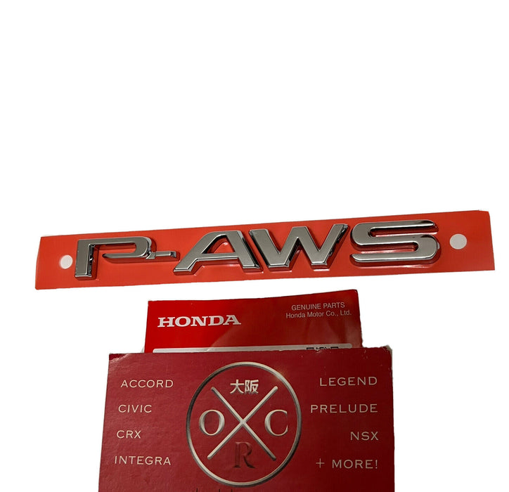 Genuine OEM Acura RLX P-AWS Rear Emblem 2018-2020 19 KC2 Honda Legend New JDM US