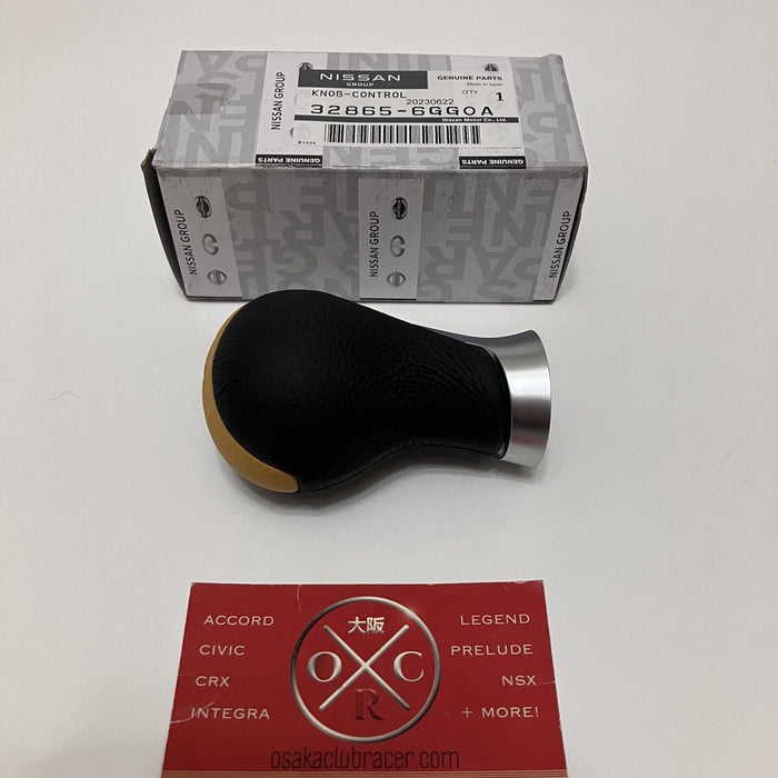 Genuine OEM 09-20 Nissan 370Z Heritage Edition Leather Shift Knob 6MT 328656GG0A