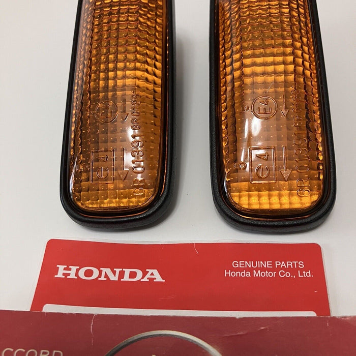 Genuine OEM UA1 2 3 Inspire Saber 3.2TL Amber Side Marker Turn Signal Lights JDM