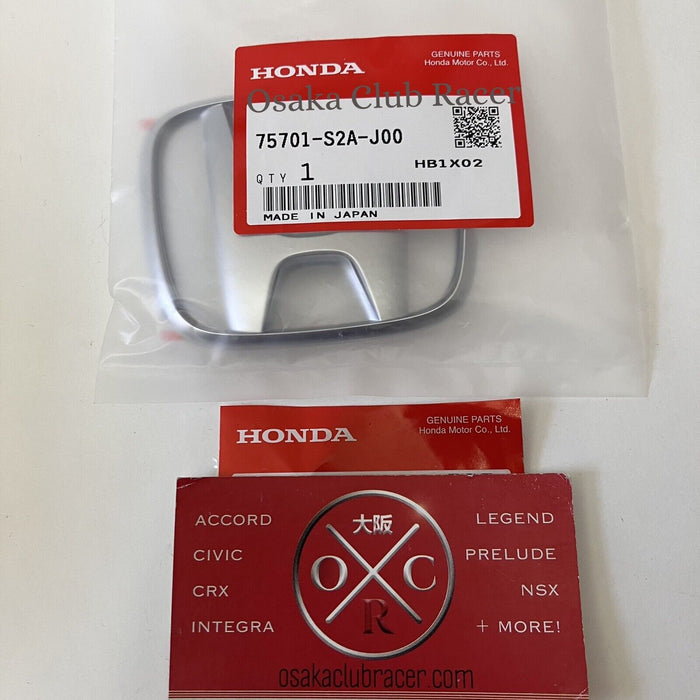 NEW OEM Honda S2000 Rear Emblem Trunk Badge H 02-09 AP1 AP2 03 04 5 06 07 08