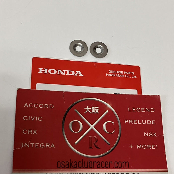 Genuine OEM Honda Emblem Push Nut Retainer Set 4MM NSX RSX Del Sol Integra S2000