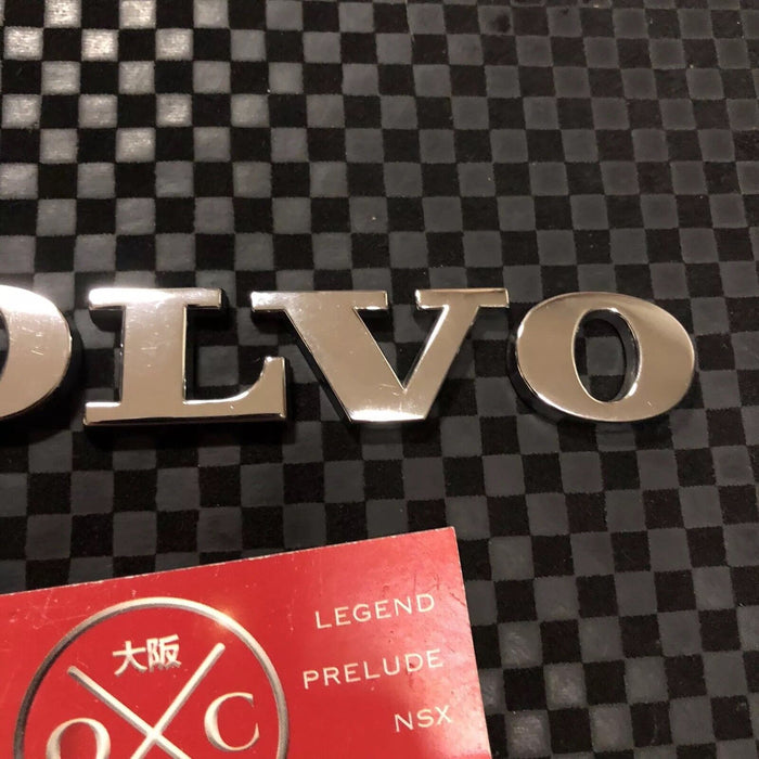 98-05 Volvo C70 OEM Rear Emblem Badges 97 99 00 01 02 03 04 Genuine Rare Cabrio