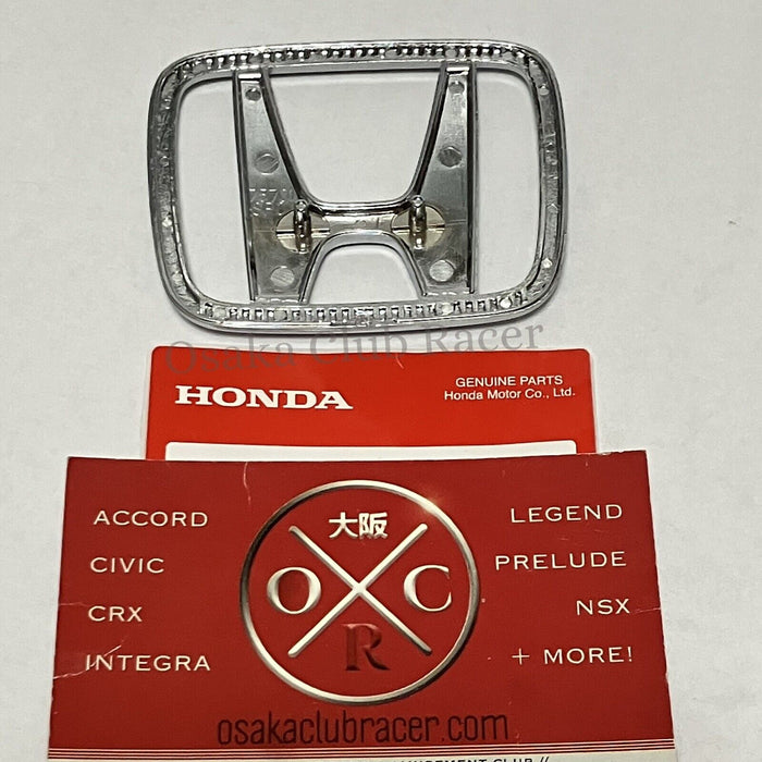 96-98 OEM Honda Civic SEDAN Front Emblem Badge JDM USDM EK 4DR 1997 EJ6 7 8 EK4