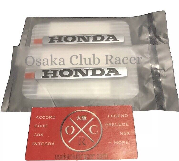 NEW OEM Honda S2000 UKDM Fender Emblems Side Badges 00-09 AP1 AP2 Genuine Rare