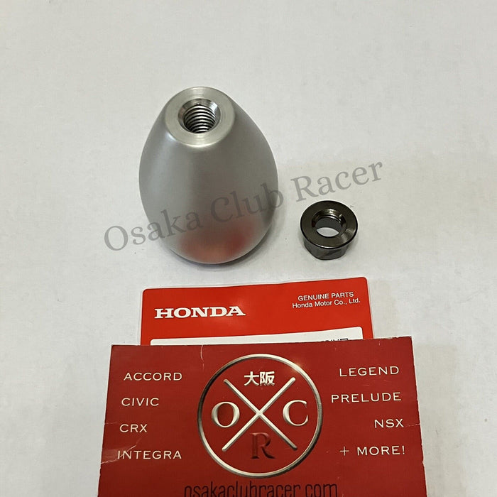 New Genuine OEM DC5 Honda Integra Type R Aluminum Shift Knob & Nut 02-06 6MT JDM