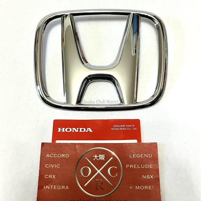 GENUINE OEM 16-21 Honda Civic Front Grille Emblem Badge 17 18 19 20 Si Sport New