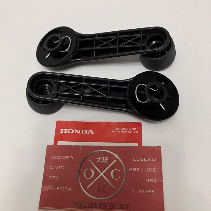 Genuine OEM 96-00 Honda Civic Manual Window Handle SET OF 2 75330-SC7-000ZV NEW