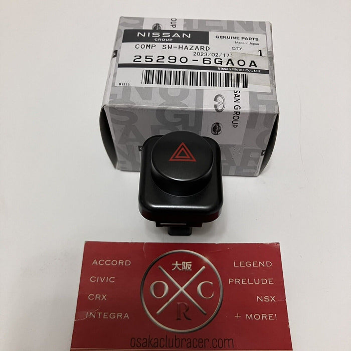 New GENUINE OEM 2014-2020 Nissan 370Z NISMO Hazard Switch Button 25290-6GA0A USA