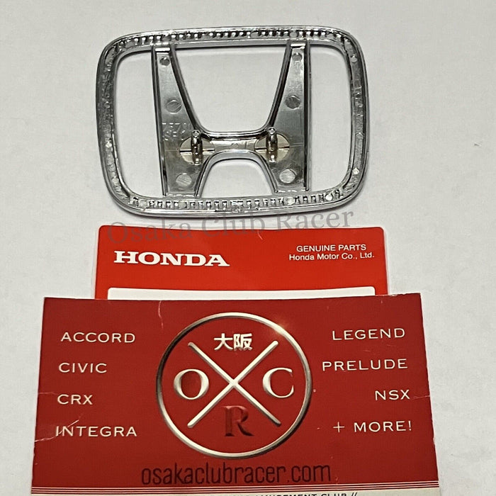 New OEM 96-98 Honda Civic SEDAN Front & Rear Emblem Set Badges JDM USDM EK 4Door