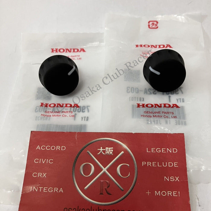 New OEM Honda S2000 Climate Control Knobs Set Of 2 00-01 Early AP1 79601-S2A-003