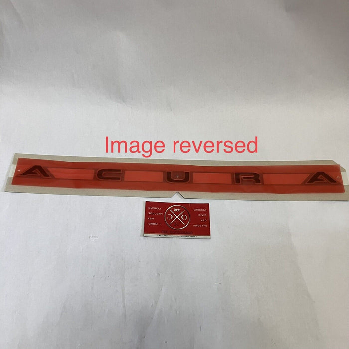 New Genuine OEM Acura 3.2CL Rear Emblem Script Badges 01-03 CL Type S YA4 USDM