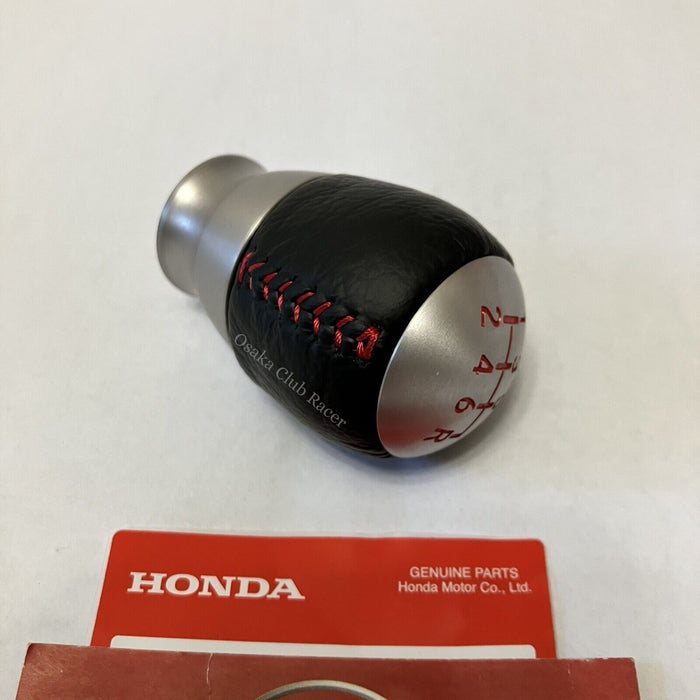 New Genuine OEM 2022+ Honda Civic Si Aluminum / Leather Shift Knob 6MT Weighted