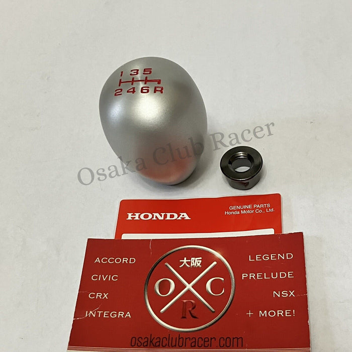 New Genuine OEM DC5 Honda Integra Type R Aluminum Shift Knob & Nut 02-06 6MT JDM