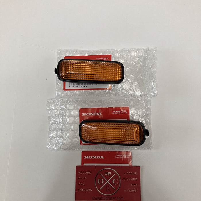 Genuine OEM UA1 2 3 Inspire Saber 3.2TL Amber Side Marker Turn Signal Lights JDM