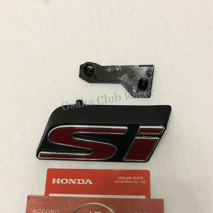 New OEM 2012-13 Honda Civic Si Coupe Front Grille Emblem Badge Genuine FG4