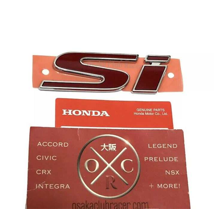 New OEM 2014-15 Honda Civic Si Coupe Front Grille Emblem Badge Genuine FG4