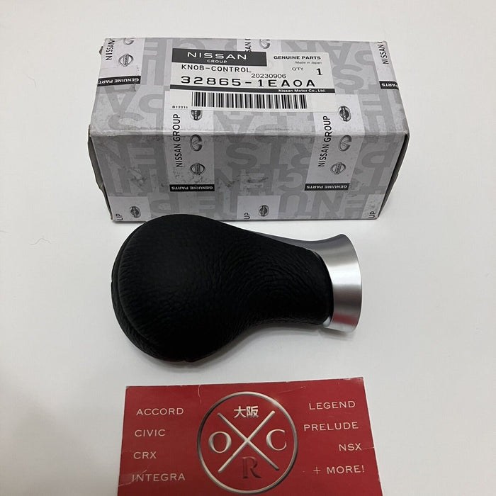 Genuine OEM 09-20 Nissan 370Z Leather Shift Knob Lever 6MT Manual 32865-1EA0A US