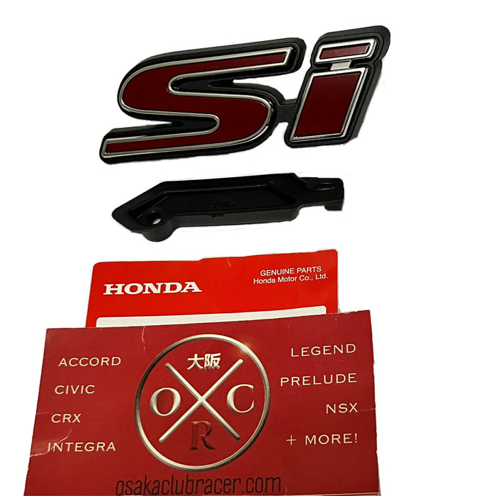 New OEM 2013-15 Honda Civic Si Sedan Front Grille Emblem Badge Genuine FB6 4Door