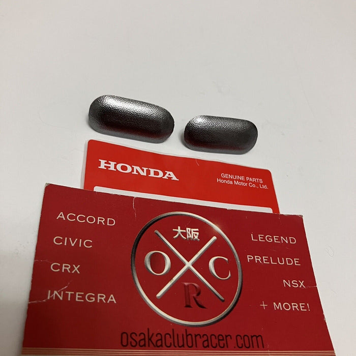 OE Honda 00-09 S2000 Front License Plate Mounting Hole Caps Silverstone Metallic