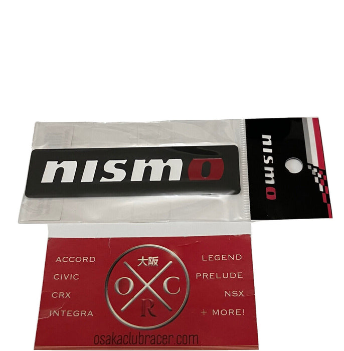 Genuine OEM NISMO Emblem Badge Dash Rear Side JDM 350Z 370Z GT-R Juke New Black