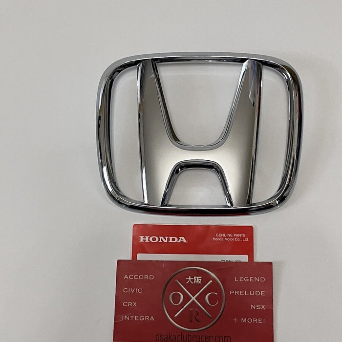 Genuine OEM 02-04 Honda CR-V Front Emblem Grille Badge H Logo New 75700-S3A-J00