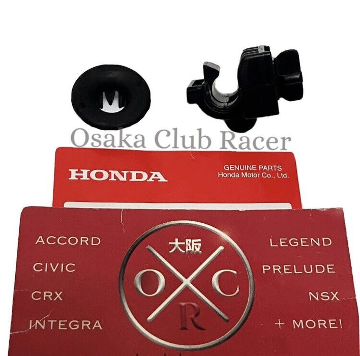 New Genuine OEM 98-02 Honda Accord Hood Prop Rod Holder Clip Grommet Set 99 00