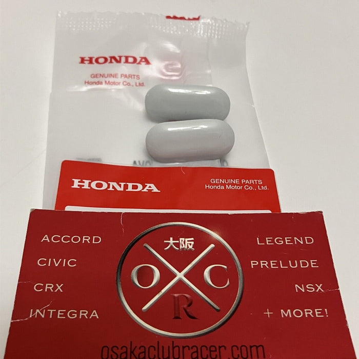 OEM Honda EG EK Civic Del Sol DC2 Integra Front License Plate Hole Cap Plugs NEW