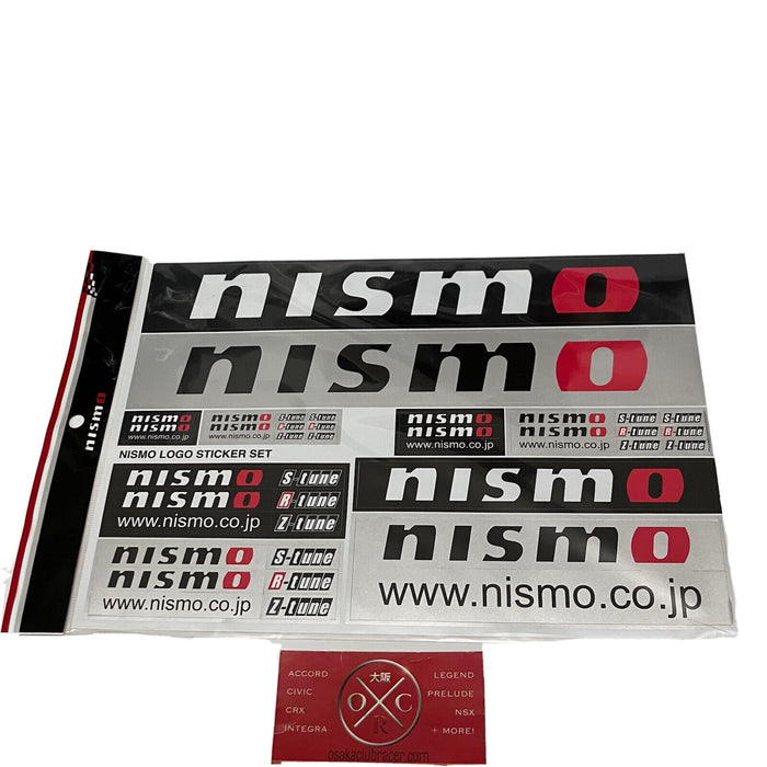 Genuine OEM NISMO Sticker Decal Logo Sheet Set JDM 350Z 370Z GT-R Skyline New