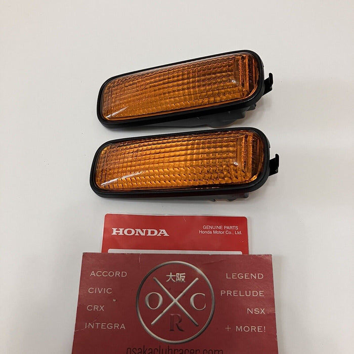 Genuine OEM UA1 2 3 Inspire Saber 3.2TL Amber Side Marker Turn Signal Lights JDM