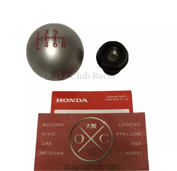 New Genuine OEM FK8 Honda Civic Type R Aluminum Shift Knob & Nut 2017-19 6MT