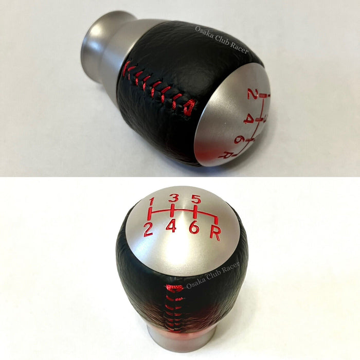 New Genuine OEM 2022+ Honda Civic Si Aluminum / Leather Shift Knob 6MT Weighted