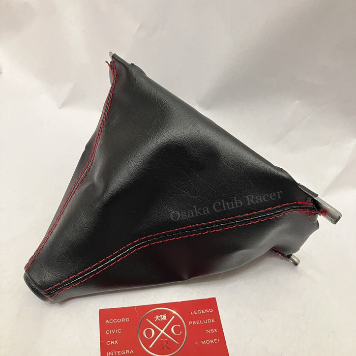 Genuine OEM DC2 Acura Integra Type R Shift Boot Black Red Stitch 97-01 94 JDM