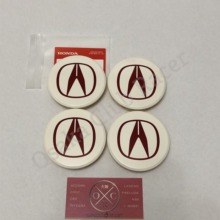 New OEM Acura Integra Type R Wheel Center Cap USDM DC2 97-01 98 Genuine Set of 4