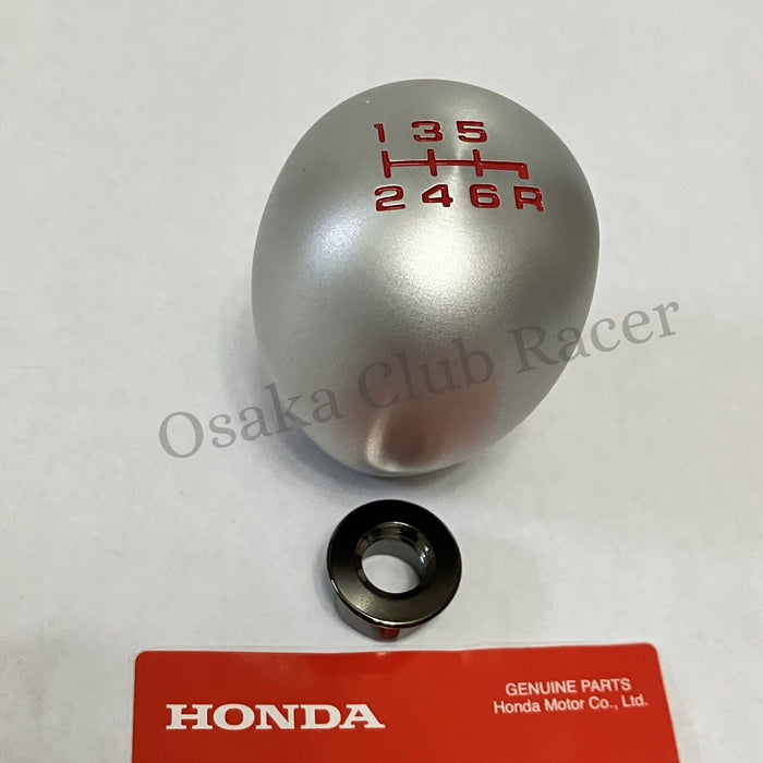 New Genuine OEM DC5 Honda Integra Type R Aluminum Shift Knob & Nut 02-06 6MT JDM