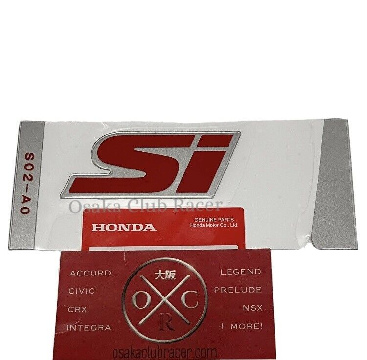 GENUINE OEM 99-00 Honda Civic Si Rear Emblem Badge Logo USDM EM1 75723 ...