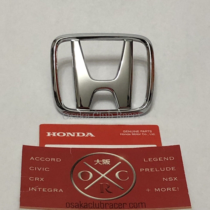 OEM Honda Del Sol Front Emblem H Badge Logo 93-97 92 94 95 96 EG1 EG2 Civic CR-X