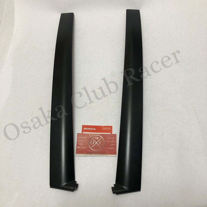 New OEM 92-95 Honda Civic B-Pillar Garnish Trim Door Molding Hatch Coupe EG6 EJ1