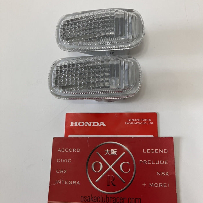 Genuine OEM DC5 Honda Integra Clear Side Marker Turn Signals JDM Acura 02-06 R