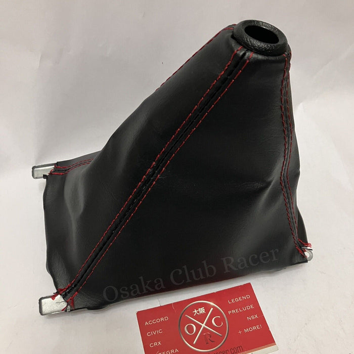 Genuine OEM DC2 Acura Integra Type R Shift Boot Black Red Stitch 97-01 94 JDM